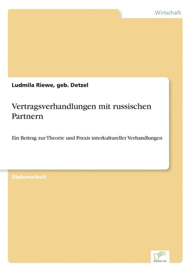 bokomslag Vertragsverhandlungen mit russischen Partnern