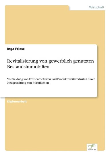 bokomslag Revitalisierung von gewerblich genutzten Bestandsimmobilien