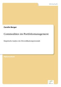 bokomslag Commodities im Portfoliomanagement