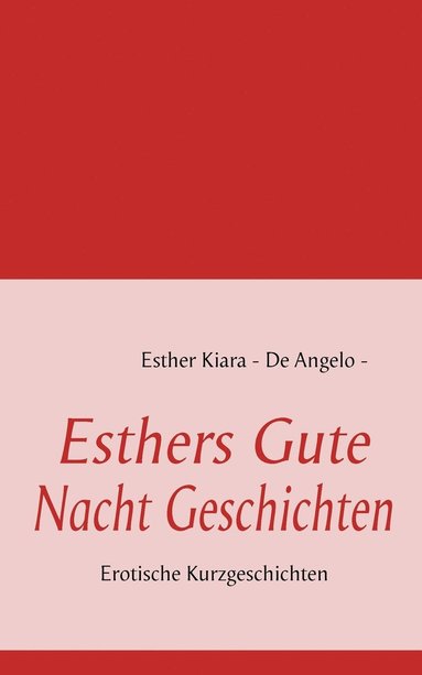 bokomslag Esthers Gute Nacht Geschichten