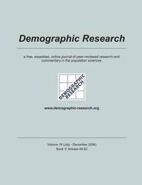 bokomslag Demographic Research Volume 19 Book 5