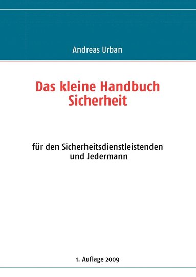 bokomslag Das kleine Handbuch Sicherheit