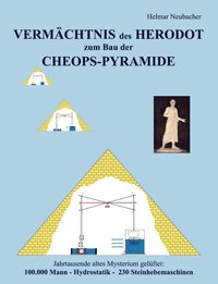 bokomslag VERMAECHTNIS des HERODOT zum Bau der CHEOPS-PYRAMIDE