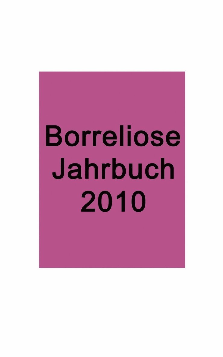 Borreliose Jahrbuch 2010 1