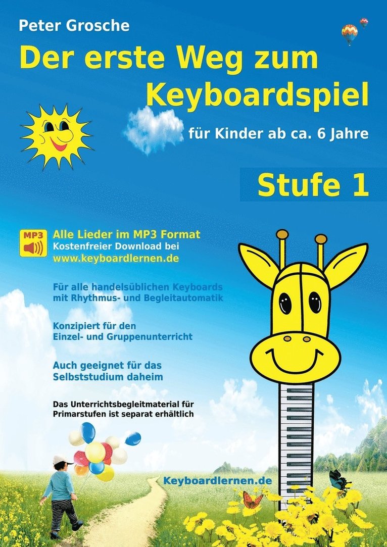Peter Grosche - erste Weg zum Keyboardspiel (Stufe 1), Häftad