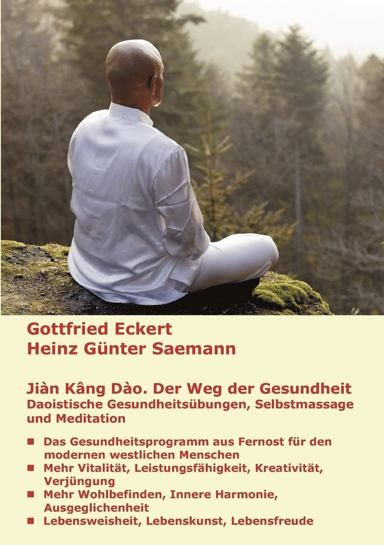 Gottfried Eckert, Heinz Günter Saemann - Jiàn Kāng Dào. Der Weg der Gesundheit, Häftad