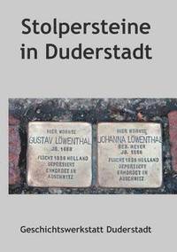 bokomslag Stolpersteine in Duderstadt