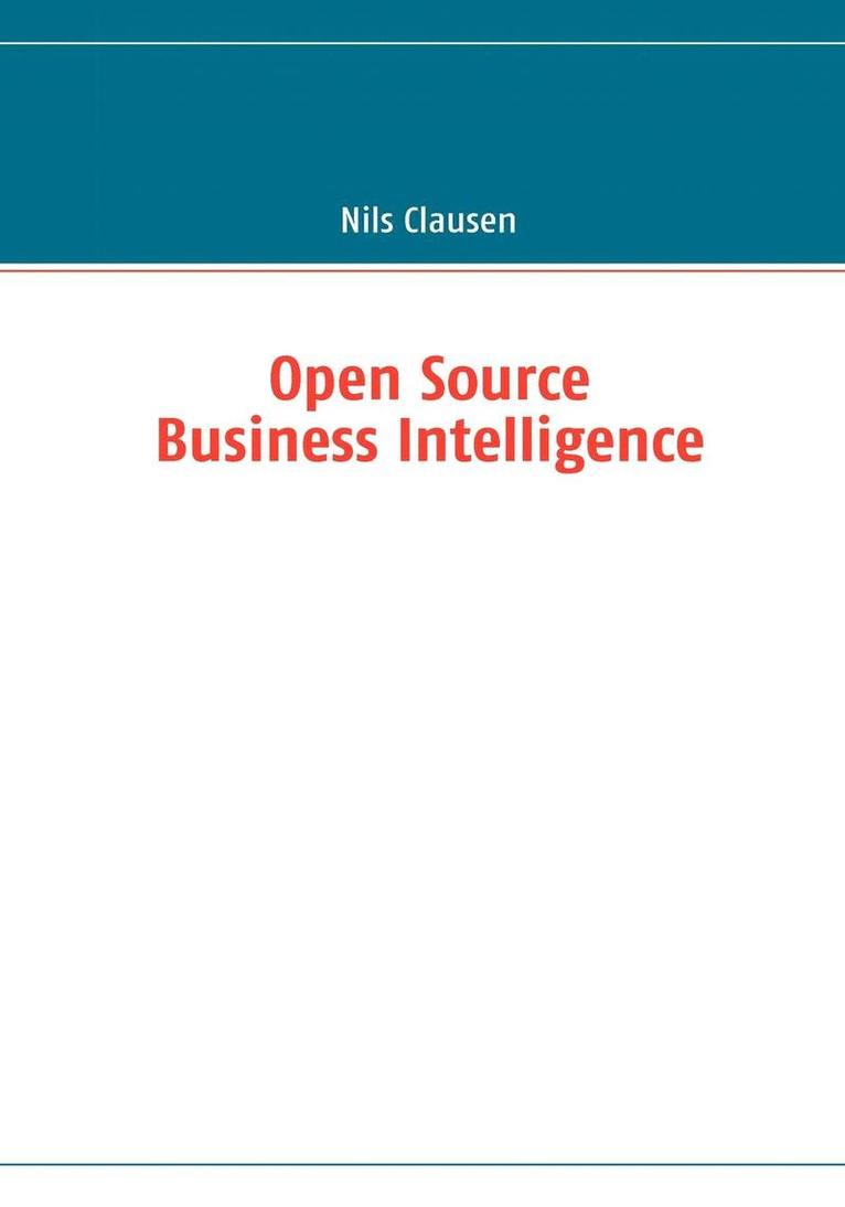 Open Source Business Intelligence 1