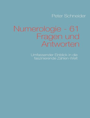 bokomslag Numerologie - 61 Fragen und Antworten