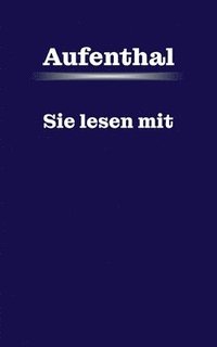 bokomslag Aufenthal