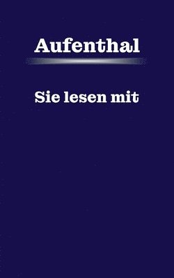 bokomslag Aufenthal