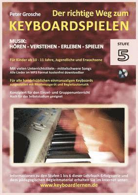 bokomslag Der richtige Weg zum Keyboardspielen (Stufe 5)