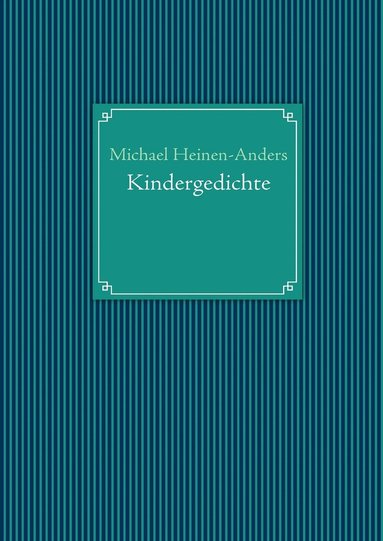 bokomslag Kindergedichte