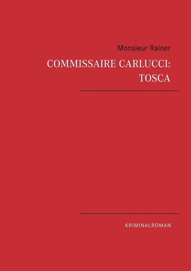 bokomslag Commissaire Carlucci