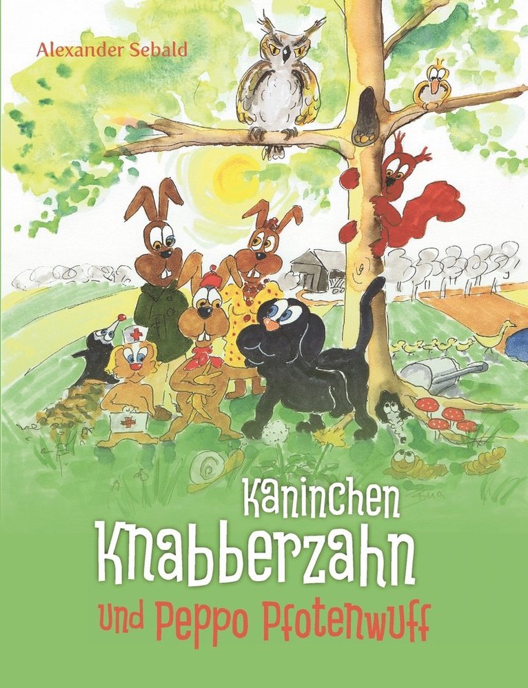 Kaninchen Knabberzahn und Peppo Pfotenwuff 1