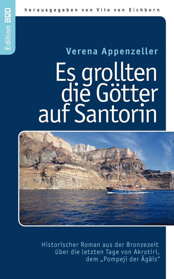Verena Appenzeller, Vito Von Eichborn, Vito von Eichborn - Es grollten die Götter auf Santorin, Häftad