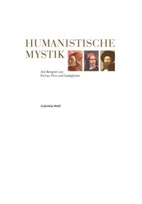 bokomslag Humanistische Mystik
