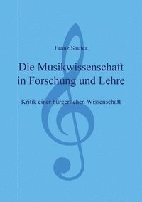 bokomslag Musikwissenschaft in Forschung und Lehre