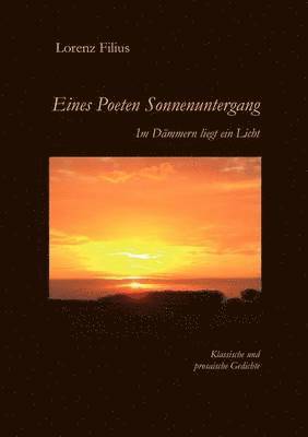 bokomslag Eines Poeten Sonnenuntergang