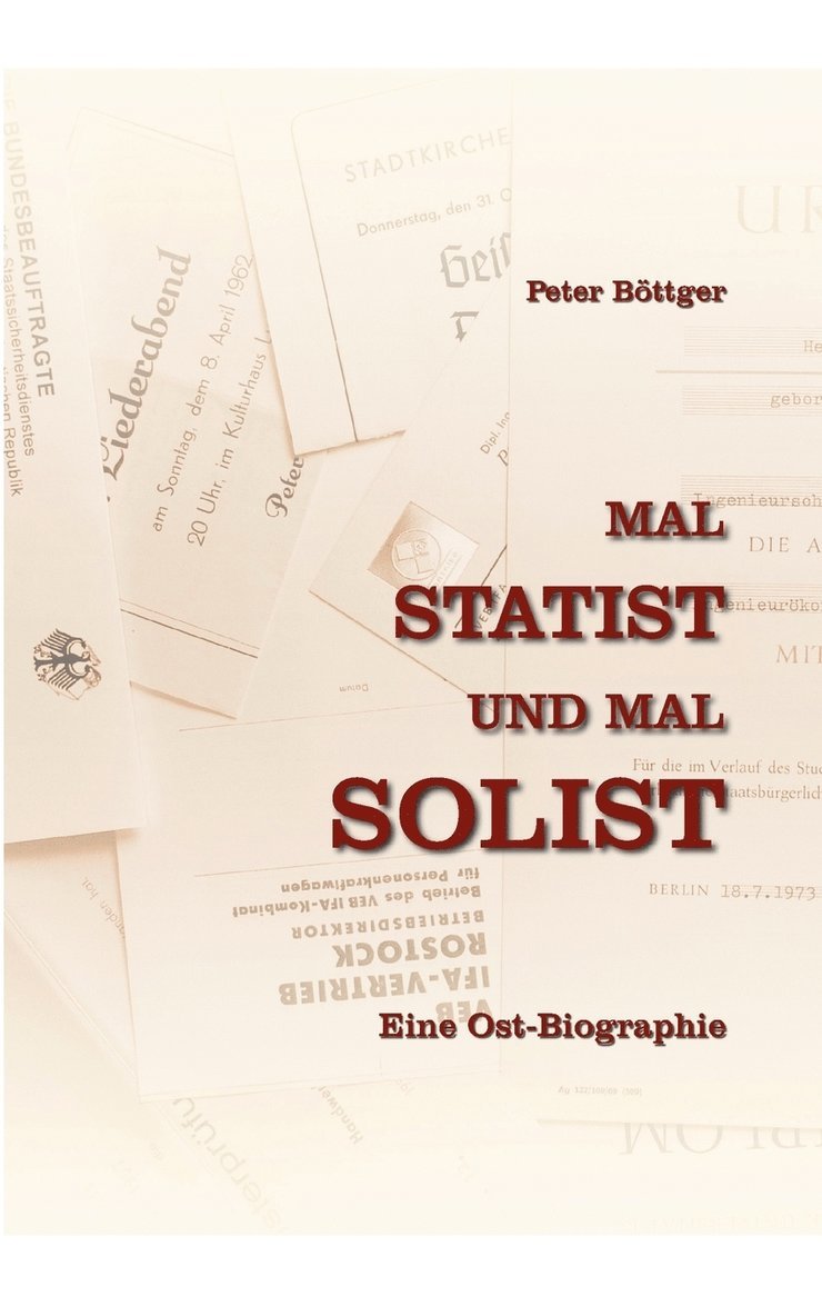 Mal STATIST und mal SOLIST 1