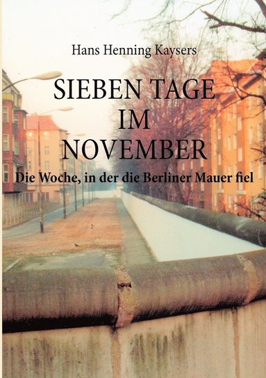 bokomslag Sieben Tage im November