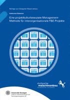 bokomslag Eine projektkulturbewusste Management-Methode für interorganisationale F&E-Projekte