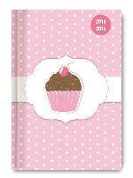 bokomslag Collegetimer A5 Cupcake 2015/2016