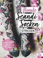 bokomslag Florale Scandi-Socken stricken