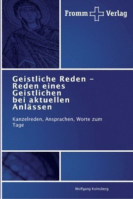 bokomslag Geistliche Reden - Reden eines Geistlichen bei aktuellen Anlssen