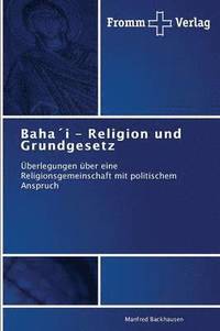 bokomslag Bahai - Religion und Grundgesetz
