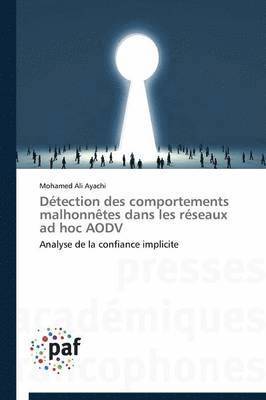 Dtection Des Comportements Malhonntes Dans Les Rseaux Ad Hoc Aodv 1