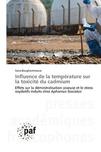 bokomslag Influence de la temprature sur la toxicit du cadmium