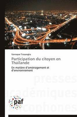 bokomslag Participation Du Citoyen En Thaïlande