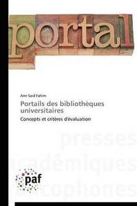 bokomslag Portails Des Bibliothques Universitaires