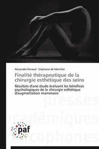 bokomslag Finalite Therapeutique de la Chirurgie Esthetique Des Seins