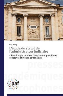 bokomslag L Étude Du Statut de L Administrateur Judiciaire
