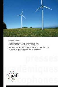 bokomslag Eoliennes Et Paysages