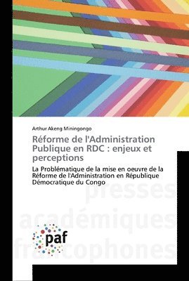 Reforme de l'Administration Publique en RDC 1