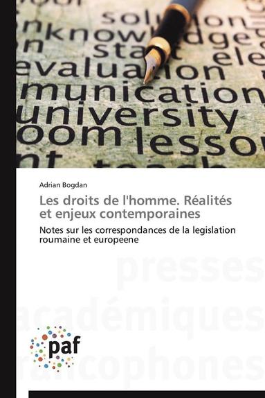 bokomslag Les Droits de l'Homme. Réalités Et Enjeux Contemporaines