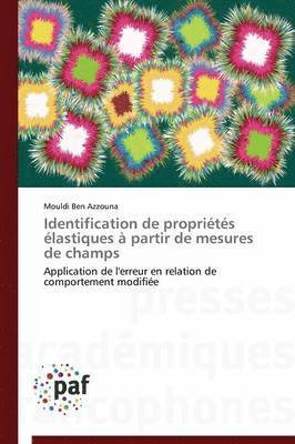 bokomslag Identification de Proprits lastiques  Partir de Mesures de Champs