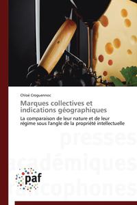 bokomslag Marques Collectives Et Indications Géographiques