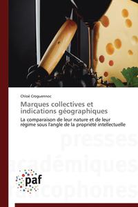 bokomslag Marques Collectives Et Indications Geographiques