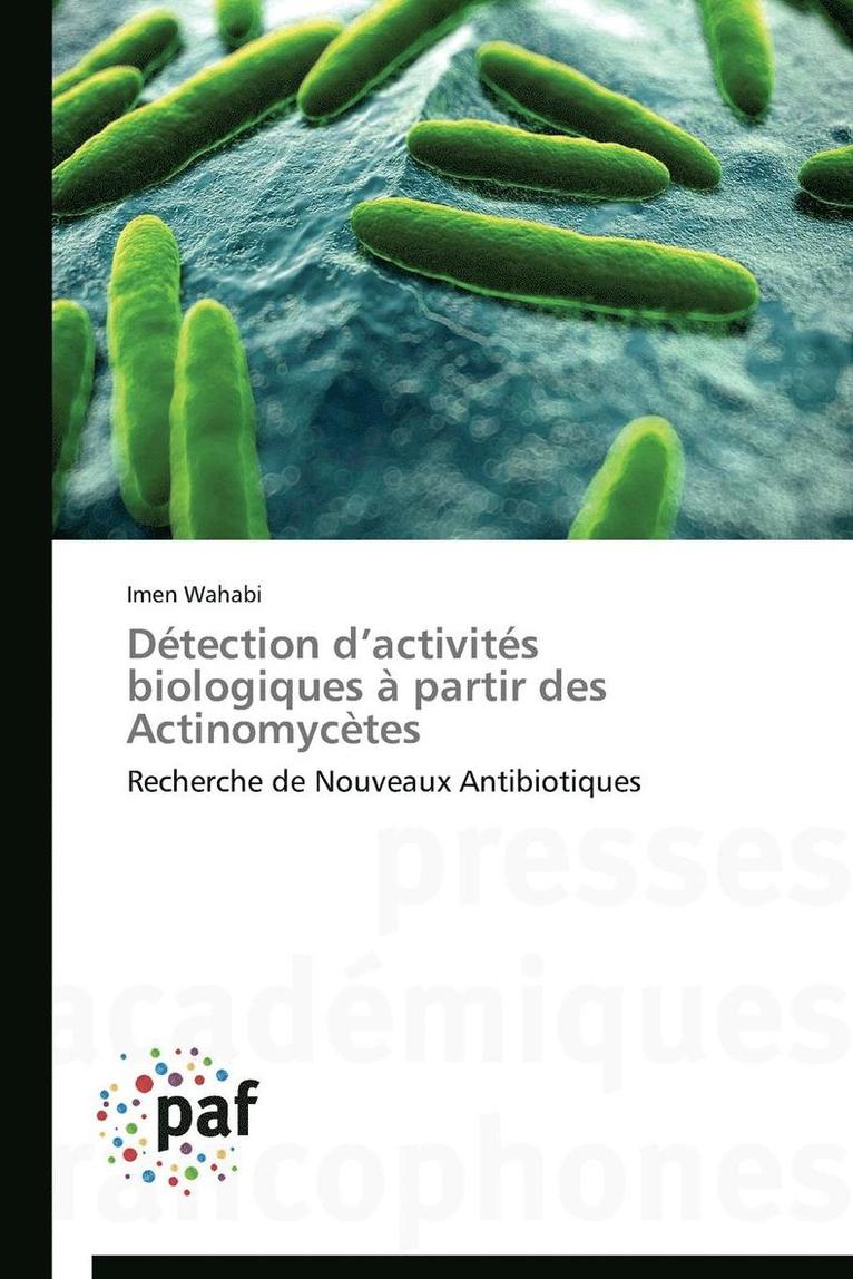 Dtection D Activits Biologiques  Partir Des Actinomyctes 1