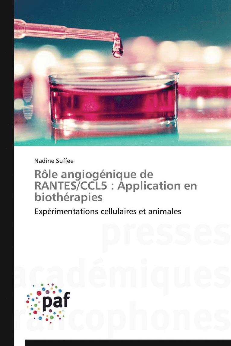 Role Angiogenique de Rantes/Ccl5 1