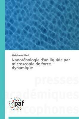 bokomslag Nanoréhologie d'Un Áliquide Par Microscopie de Force Dynamique
