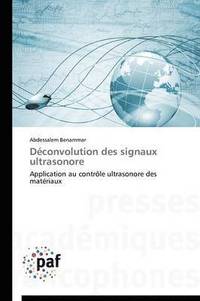 bokomslag Deconvolution Des Signaux Ultrasonore
