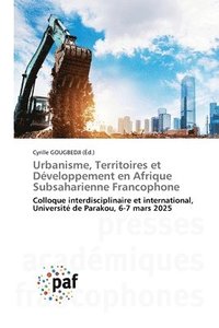 bokomslag Urbanisme, Territoires et Développement en Afrique Subsaharienne Francophone