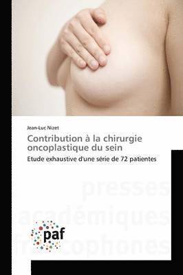 bokomslag Contribution  La Chirurgie Oncoplastique Du Sein