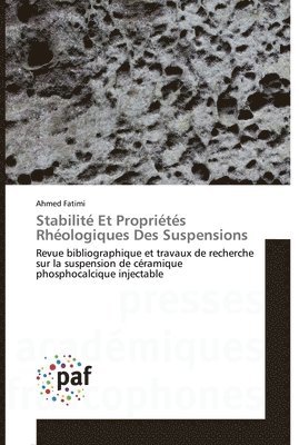 Stabilit Et Proprits Rhologiques Des Suspensions 1