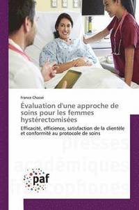 bokomslag Évaluation d'Une Approche de Soins Pour Les Femmes Hystérectomisées